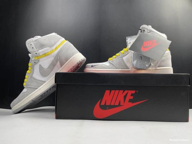MaikeSneakers Air CW6576-100 High Light Switch Jordan 1 Smoke 0722